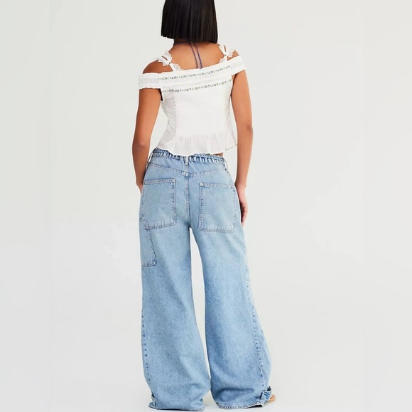 💎NWT💎 Free People - Curvy Outlaw Jean - Picture 2 of 8
